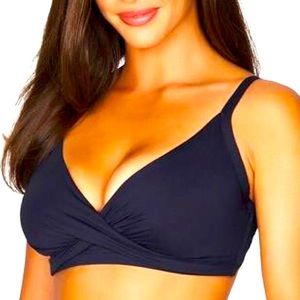 sealevel Navy Twist Front bathing suit top 10